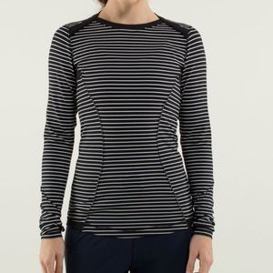 Lululemon stripped long sleeve women’s shirt